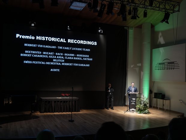 Auszeichnung «Historical Recordings»